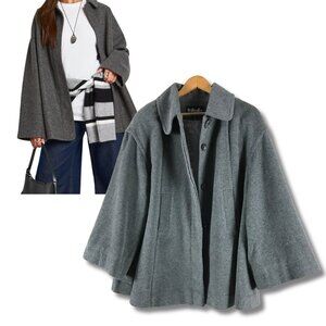 RAFFINALLA Vintage Angora Wool Wide sleeve Coat Size 10